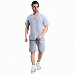 ست پیراهن و شلوارک مردانه مدل میکرو کد 01