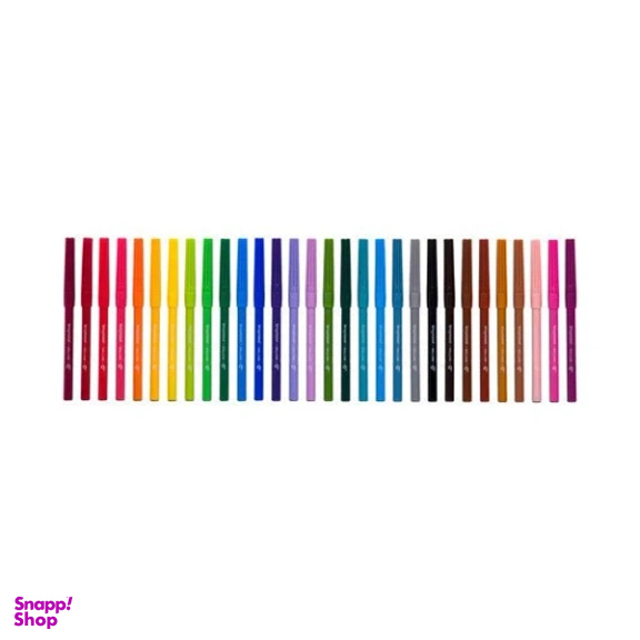 ماژیک نقاشی 30 رنگ برونزیل مدل Bruynzeel 60121230