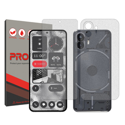 محافظ صفحه نمایش مات پرومیت مدل Resistant مناسب گوشی موبایل ناتینگ فون 2 به همراه محافظ پشت گوشی