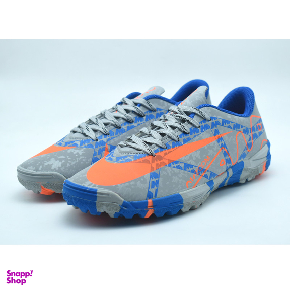 کفش فوتبال پسرانه مدل C-8788 رنگ طوسی