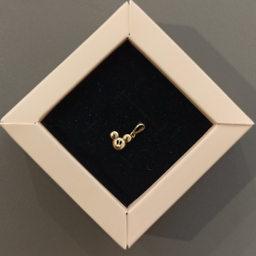 آویز گردنبند طلا 18 عیار زنانه مدل میکی موس کد S015