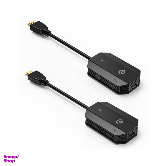 دانگل انتقال تصویر HDMI پاورولوژی مدل PHDMRABK بسته 2 عددی