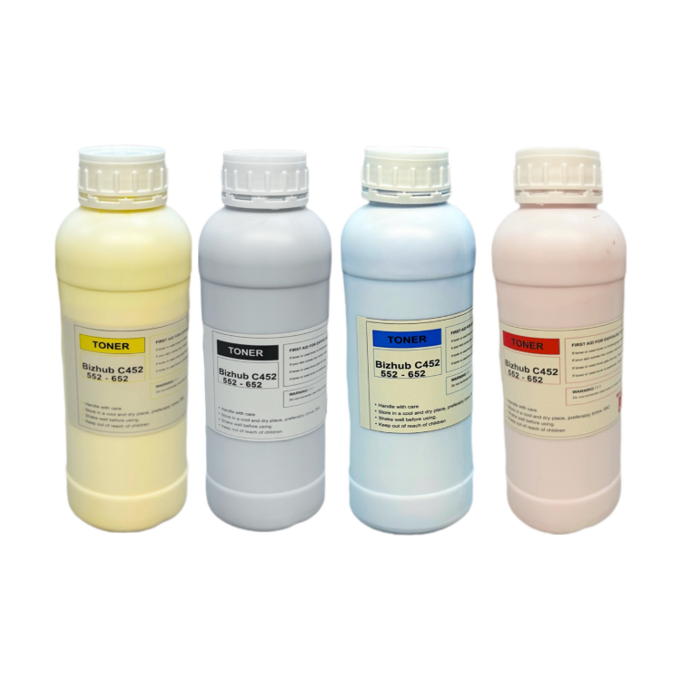 ست تونر اکو کونیکا مینولتا مدلTN613 حجم 2 کیلوگرم بسته 4 عددی