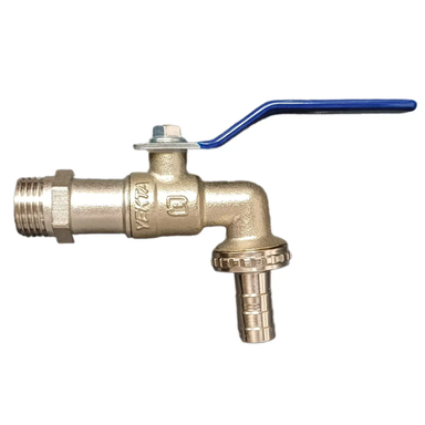 شیر حیاط 1.2 اینچ یکتا مدل دسته گازی کد PN10 DN15