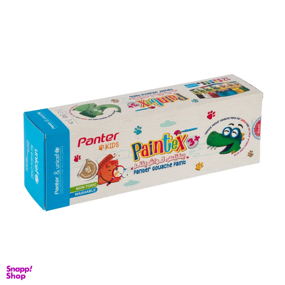 گواش پنتر یونیسف مدل Paintex بسته 12 عددی