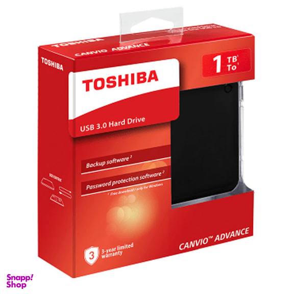 هارد اکسترنال توشیبا (Toshiba) مدل Canvio Advance ظرفیت 2TB