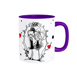 ماگ شادیت طرح دخترانه کد 107