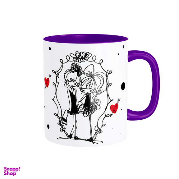 ماگ شادیت طرح دخترانه کد 107