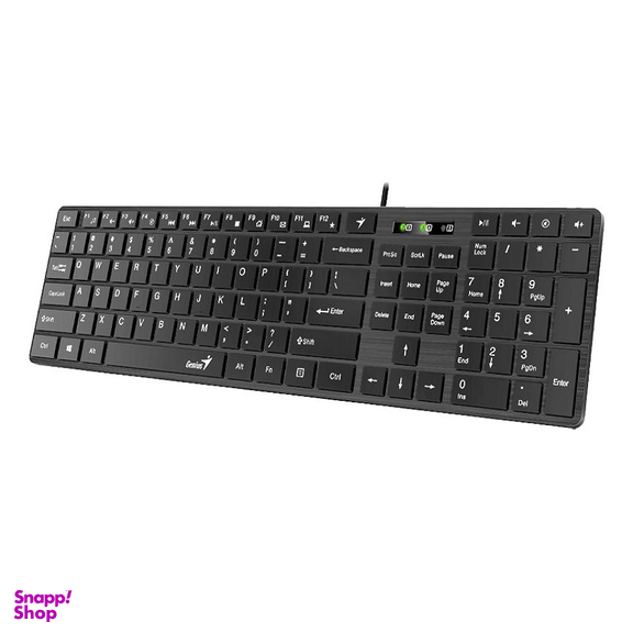 کیبورد با سیم جنیوس مدل SlimStar C126