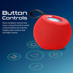 اسپیکر بلوتوثی قابل حمل پرومیت مدل JUGGLER.RED