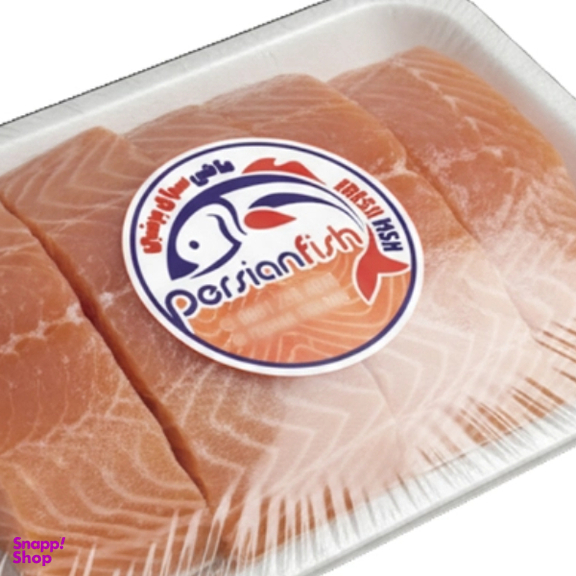 ماهی تازه صید روز فیله ماهی قزل آلا پروفیش وزن 1 کیلوگرم