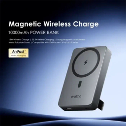 پاوربانک مغناطیسی اورایمو مدل MagPower 15 ظرفیت 10000 میلی آمپر ساعت