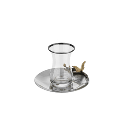 ست فنجان و نعلبکی 4 پارچه گلد کیش مدل دلاریس کد GK934026