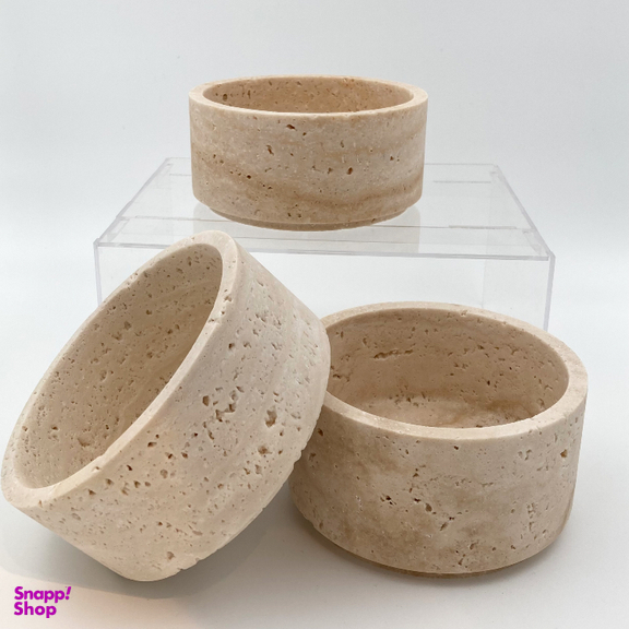 کاسه سنگ تراورتن کد 020163