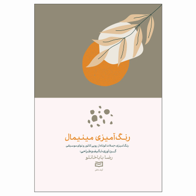 کتاب رنگ آمیزی مینیمال اثر رضا باباخانلو انتشارات آوند دانش