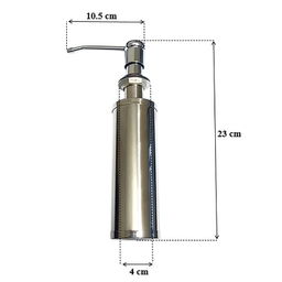 پمپ مایع ظرفشویی تو کاری می بی تی مدل steel 304
