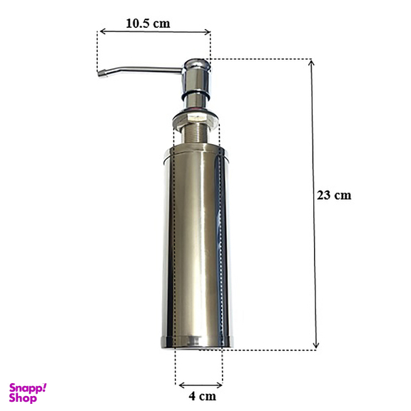 پمپ مایع ظرفشویی تو کاری می بی تی مدل steel 304