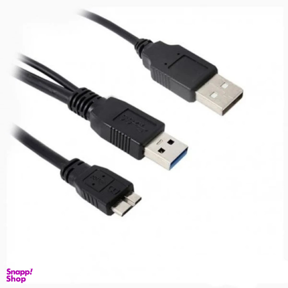 کابل microUSB هارد اکسترنال فرانت مدل FN-U3CY02 طول 20 سانتی متر