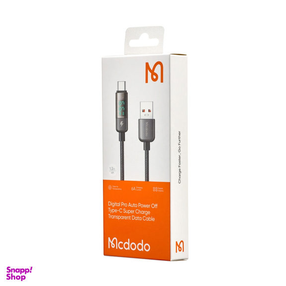 کابل تبدیل USB به USB-C مک دودو مدل CA-3630 طول 1.2 متر