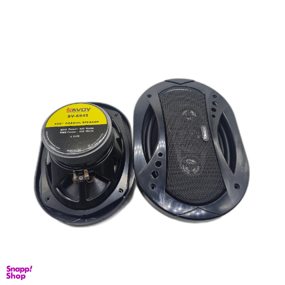 بلندگو خودرو ساووی مدل آمپلی خور کد Sv-6945 بسته 2 عددی