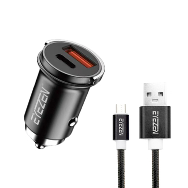 شارژر فندکی 20 وات اِیزن مدل EC-C1 به همراه کابل تبدیل USB-C