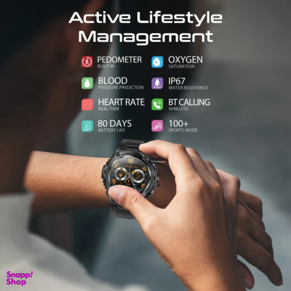 ساعت هوشمند پرومیت مدل XWatch-R19 Black