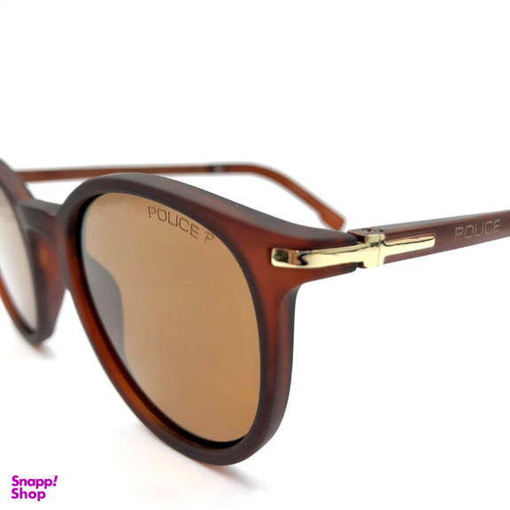 عینک آفتابی مردانه پلیس مدل P1707 رنگ قهوه ای