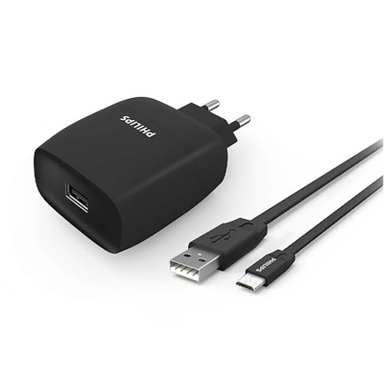 شارژر دیواری فیلیپس مدل Philips DL2310UB به همراه کابل MicroUSB