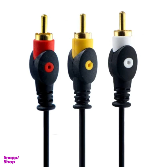 کابل 3 به 3 صدا و تصویر رویال مدل RCA طول 1.5 متر