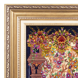 تابلو فرش دستباف سی پرشیا مدل درختی کد 903463