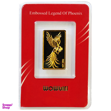 شمش طلا 24 عیار ایران شمش طرح سیمرغ کد 1