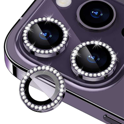 محافظ لنز دوربین بوف مدل Diamond-Luxury مناسب برای گوشی موبایل اپل iphone 14 Pro Max / 14 Pro