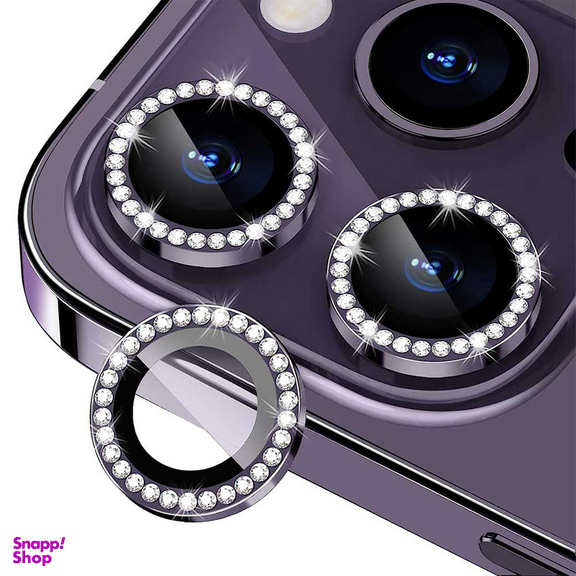محافظ لنز دوربین بوف مدل Diamond-Luxury مناسب برای گوشی موبایل اپل iphone 14 Pro Max / 14 Pro