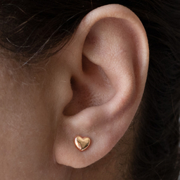 گوشواره زنانه ژوپینگ مدل قلب کد 1020149