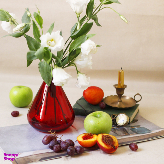 گلدان شیشه ای کد SD28