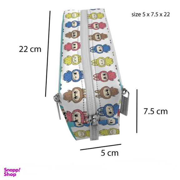 جامدادی مستر راد مدل سه زیپ طرح لبوبو کد 2838