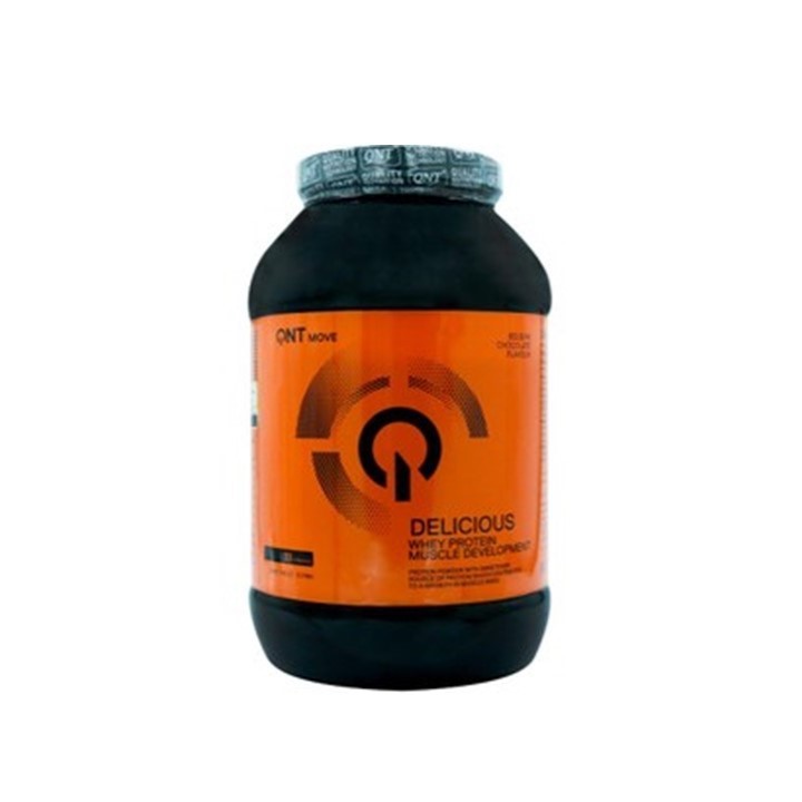 پودر پروتئین وی کیو ان تی با طعم شکلات وزن 1000 گرم