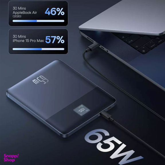 پاوربانک 65 وات 12000 میلی آمپر بیسوس مدل PPBLD2-65