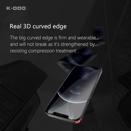 محافظ صفحه نمایش کی-دوو مدل 3D-Curved مناسب برای گوشی موبایل اپل iPhone 13 Pro /13