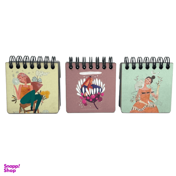 مینی دفترچه جلد چوبی ایمان کد 4798 مجموعه 3 عددی