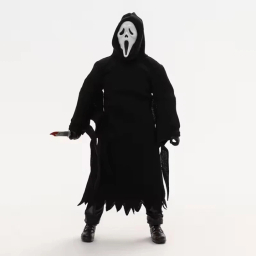 اکشن فیگور نکا مدل ghostface رنگ مشکی