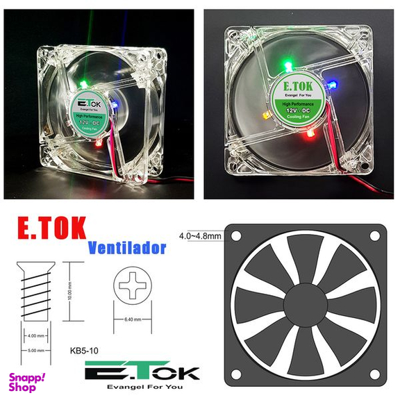 فن کیس ایتوک مدل Ventilador Plus
