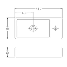 ست کابینت و روشویی مروا کابین مدل آندره 45