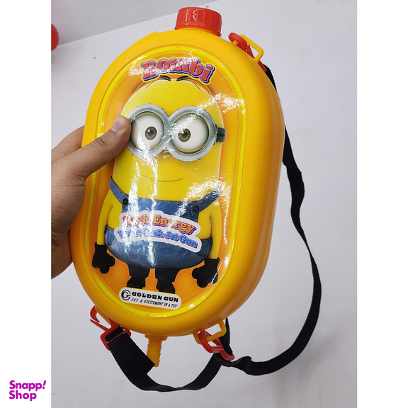 تفنگ آب پاش ناب سل مدل کوله پشتی مینیون