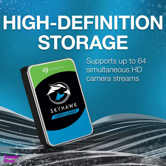 هارددیسک اینترنال سیگیت مدل SkyHawk ST8000VX004 ظرفیت 8 ترابایت