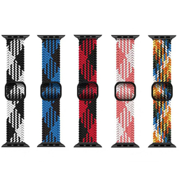 بند گرین مدل Braided SoloLoop Adjustable مناسب برای اپل واچ 42/44/45/49 میلی متری