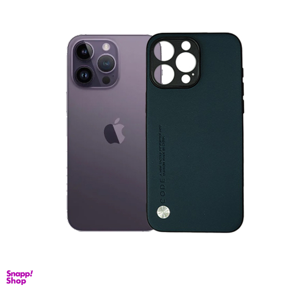 قاب گوشی موبایل CODE طرح چرم لاکچری مناسب اپل iPhone 14 Pro Max