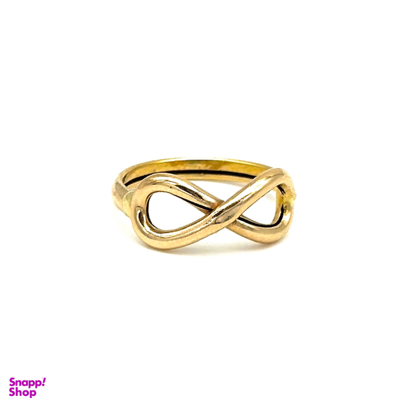 انگشتر طلا 18 عیار زنانه حسام گالری مدل بینهایت کد 215