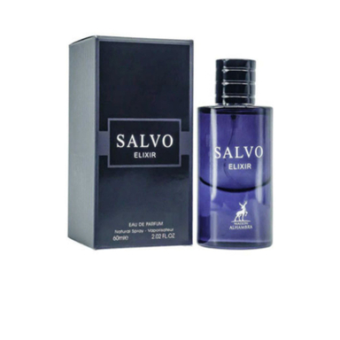 ادو پرفیوم مردانه الحمبرا مدل SALVO ELIXIR حجم 60 میلی لیتر