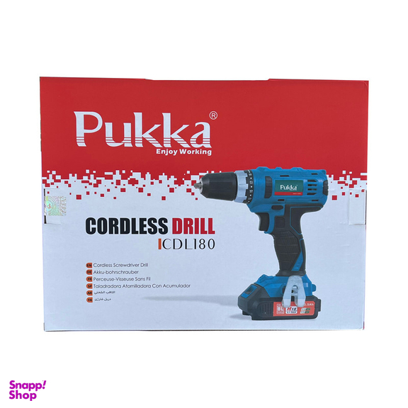 دریل شارژی پوکا 18 ولت مدل CDL180